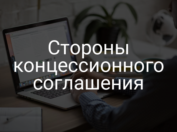 Стороны концессионного соглашения