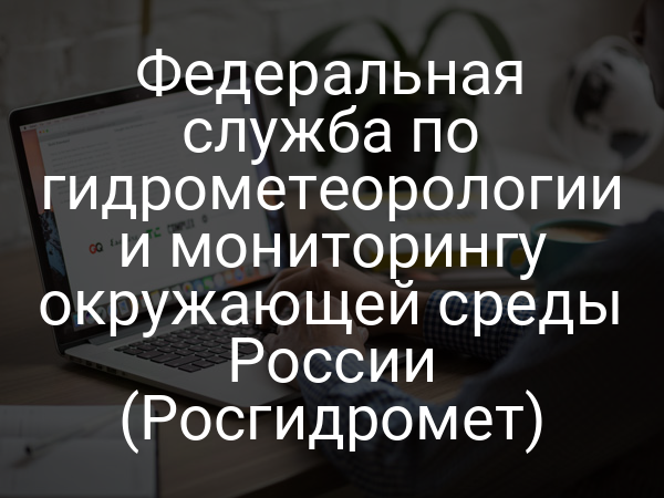 Федеральная служба по гидрометеорологии и мониторингу окружающей среды России (Росгидромет)