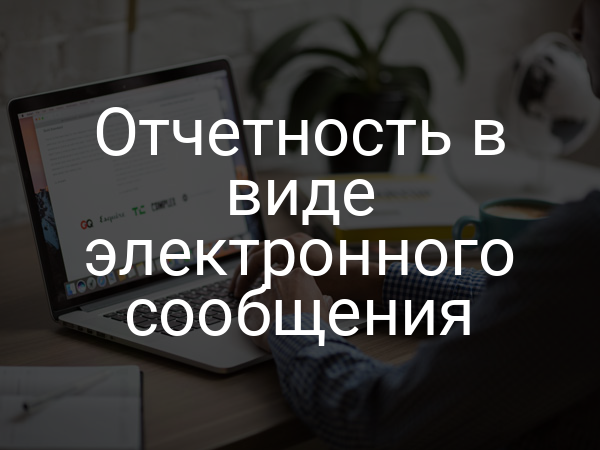 Отчетность в виде электронного сообщения