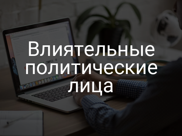 Влиятельные политические лица