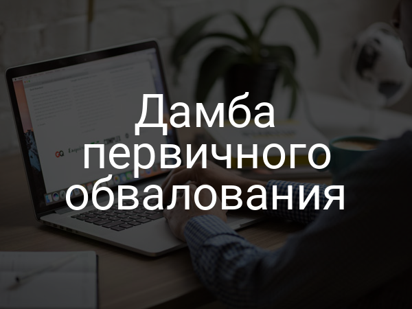 Дамба первичного обвалования