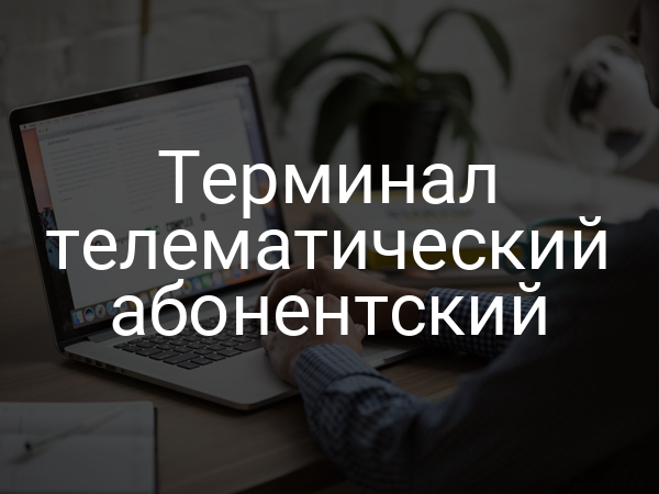 Терминал телематический абонентский