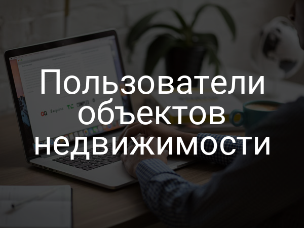 Пользователи объектов недвижимости