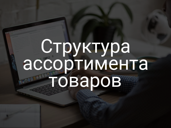 Структура ассортимента товаров