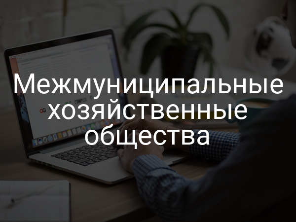 Межмуниципальные хозяйственные общества