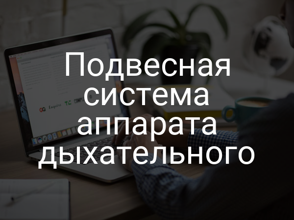 Подвесная система аппарата дыхательного