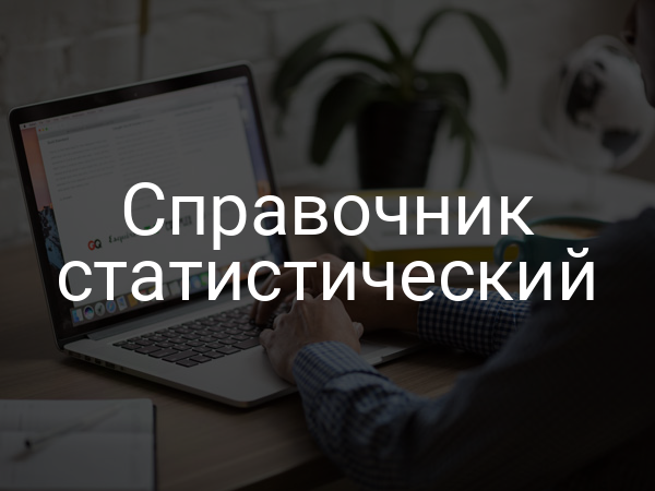 Справочник статистический