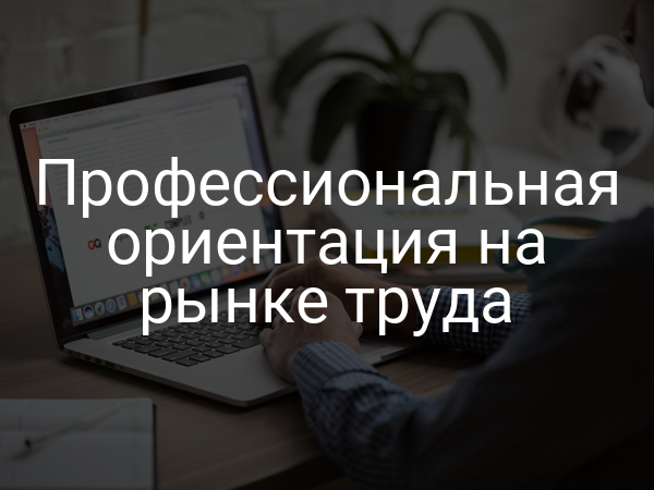 Профессиональная ориентация на рынке труда