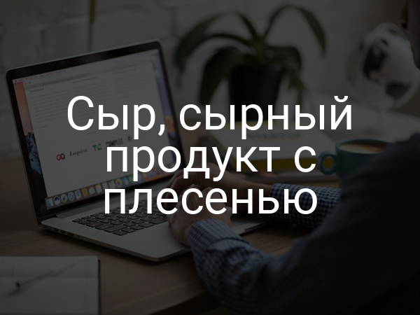 Сыр, сырный продукт с плесенью