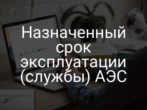 Назначенный срок эксплуатации (службы) АЭС