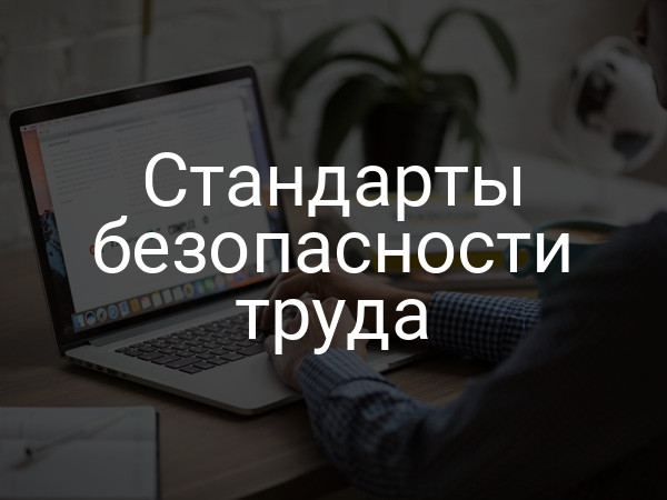 Стандарты безопасности труда