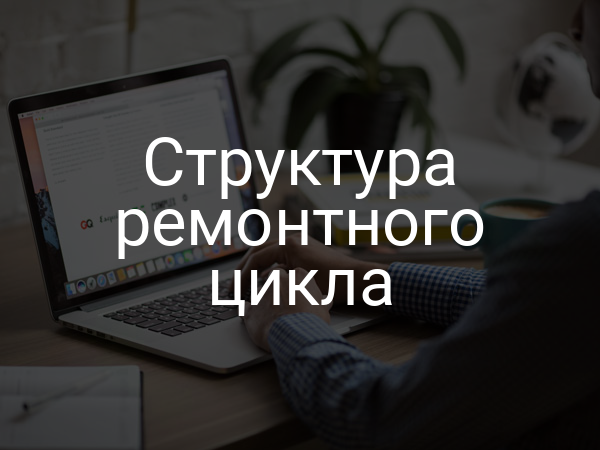 Структура ремонтного цикла