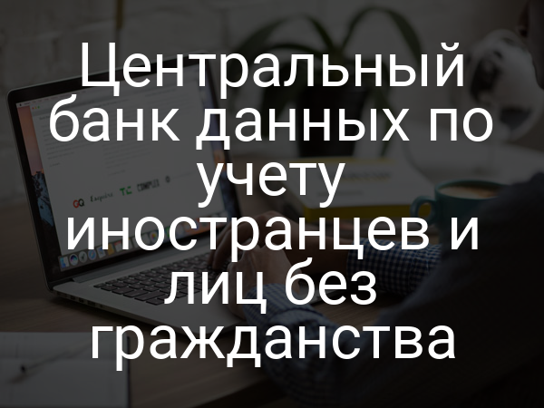 Центральный банк данных по учету иностранцев и лиц без гражданства
