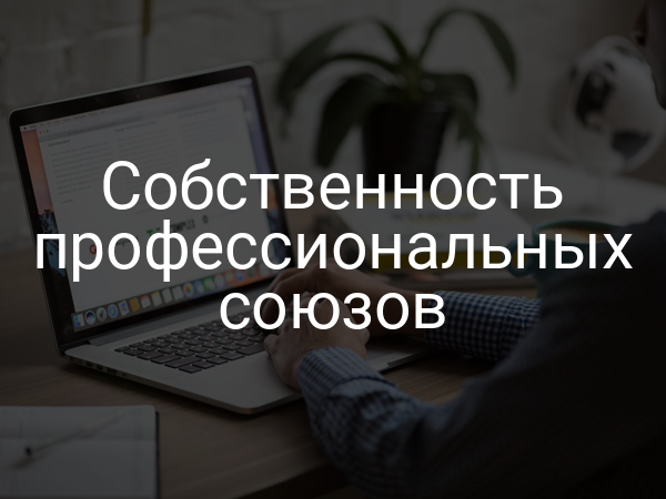 Собственность профессиональных союзов