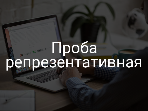 Проба репрезентативная