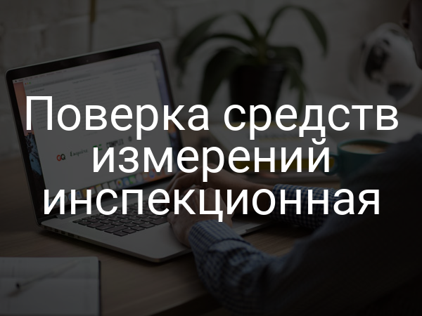 Поверка средств измерений инспекционная