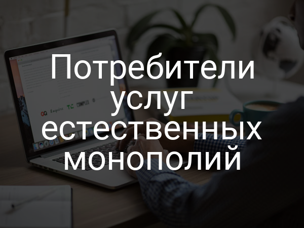 Потребители услуг естественных монополий