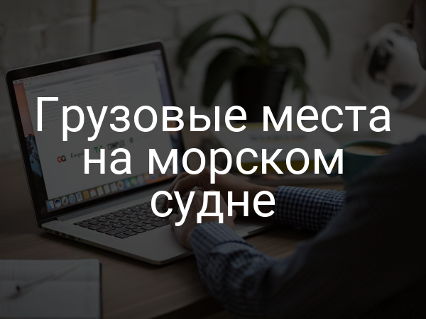 Грузовые места на морском судне