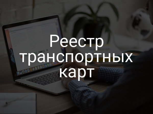 Реестр транспортных карт