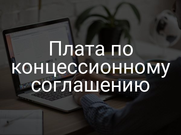 Плата по концессионному соглашению