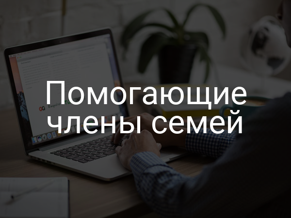 Помогающие члены семей