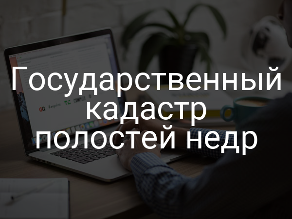 Государственный кадастр полостей недр