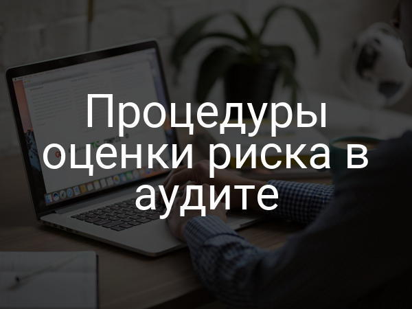 Процедуры оценки риска в аудите