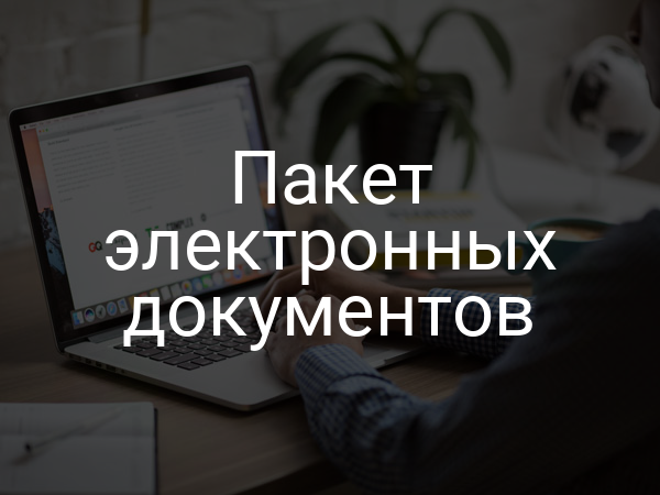 Пакет электронных документов
