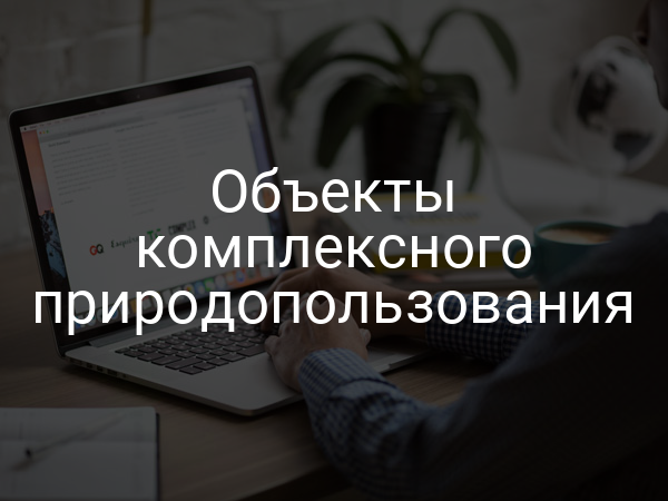 Объекты комплексного природопользования