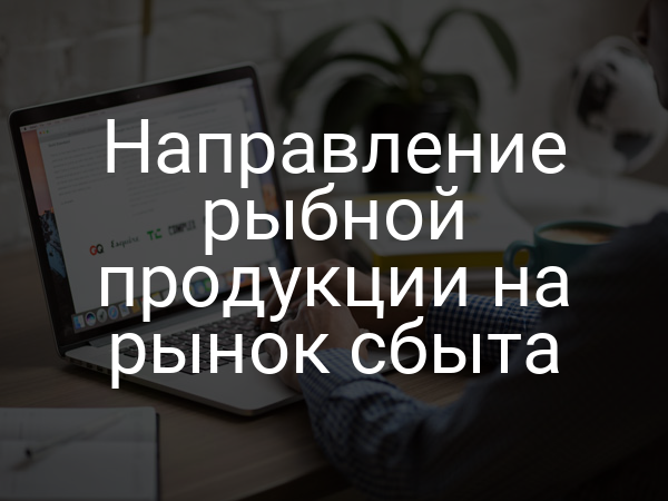 Направление рыбной продукции на рынок сбыта