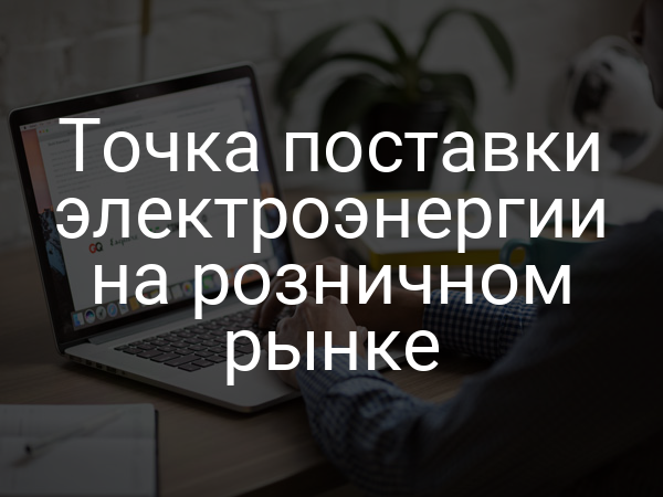 Точка поставки электроэнергии на розничном рынке