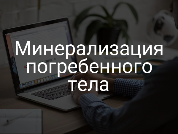 Минерализация погребенного тела