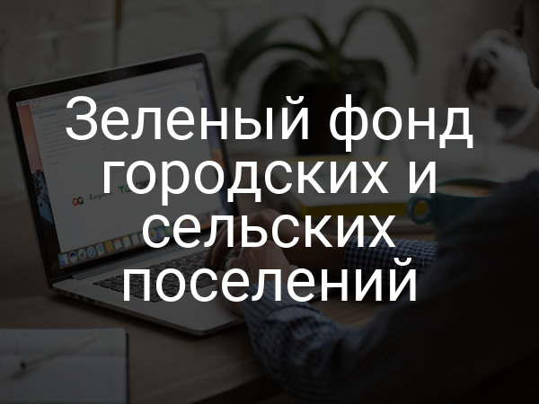 Зеленый фонд городских и сельских поселений