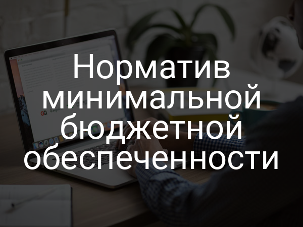 Норматив минимальной бюджетной обеспеченности