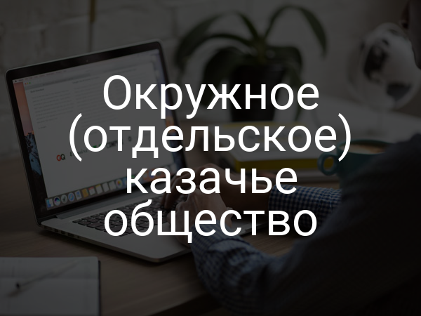 Окружное (отдельское) казачье общество