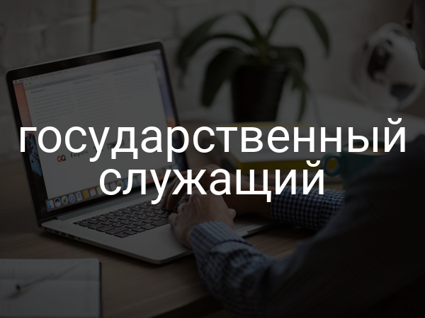Государственный служащий