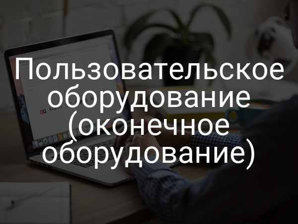 Пользовательское оборудование (оконечное оборудование)