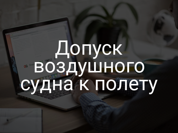 Допуск воздушного судна к полету
