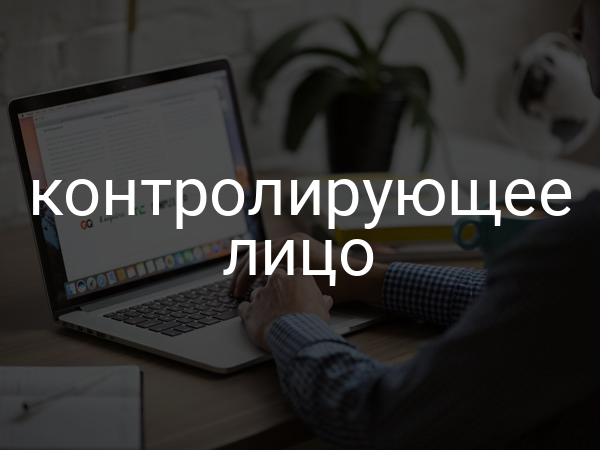 Контролирующее лицо