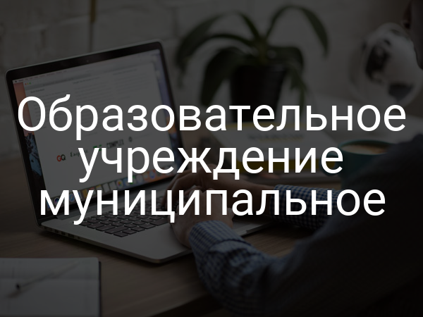 Образовательное учреждение муниципальное