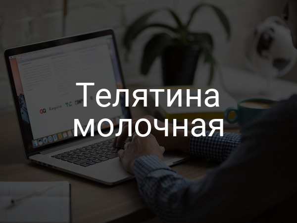 Телятина молочная