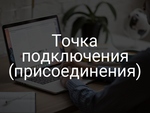 Точка подключения (присоединения)