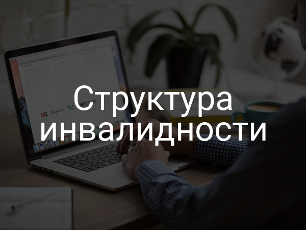 Структура инвалидности