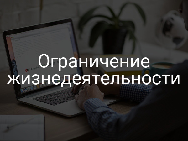 Ограничение жизнедеятельности