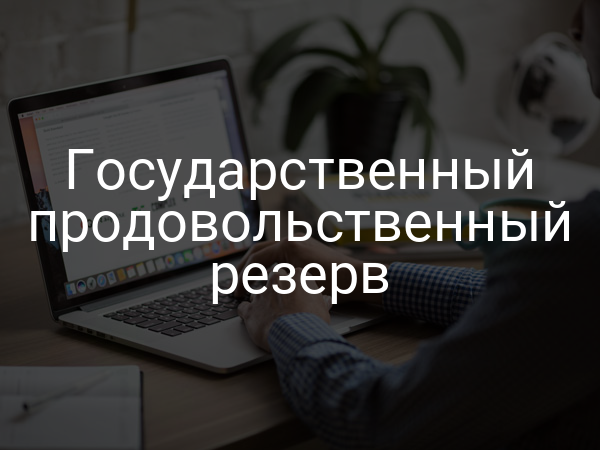 Государственный продовольственный резерв