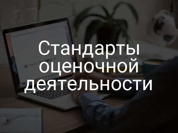 Стандарты оценочной деятельности