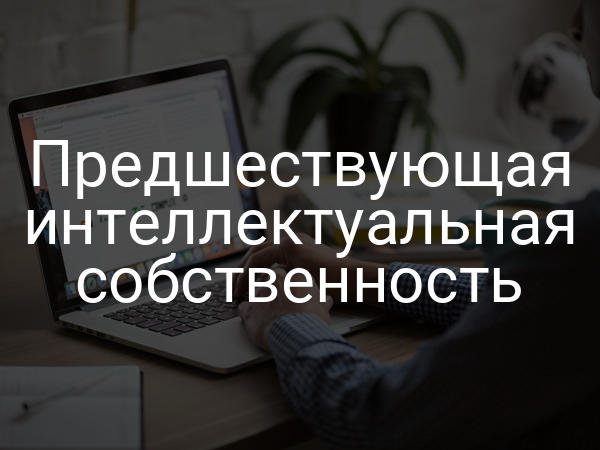Предшествующая интеллектуальная собственность