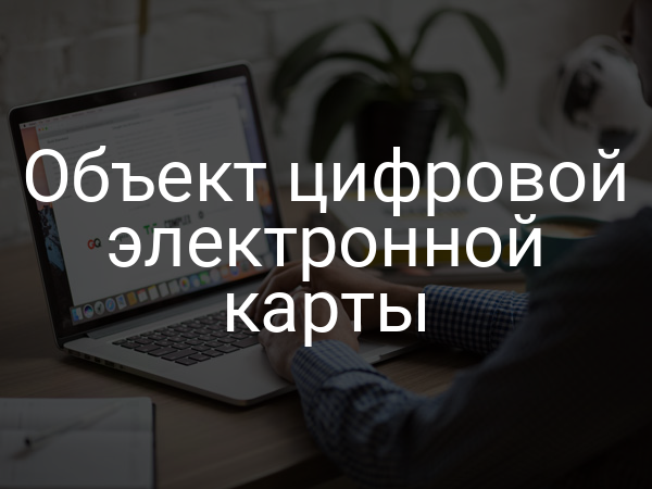 Объект цифровой электронной карты