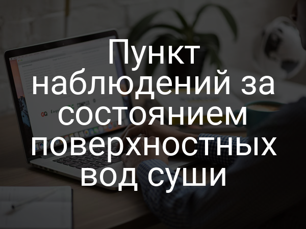 Пункт наблюдений за состоянием поверхностных вод суши