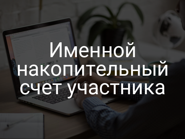 Именной накопительный счет участника
